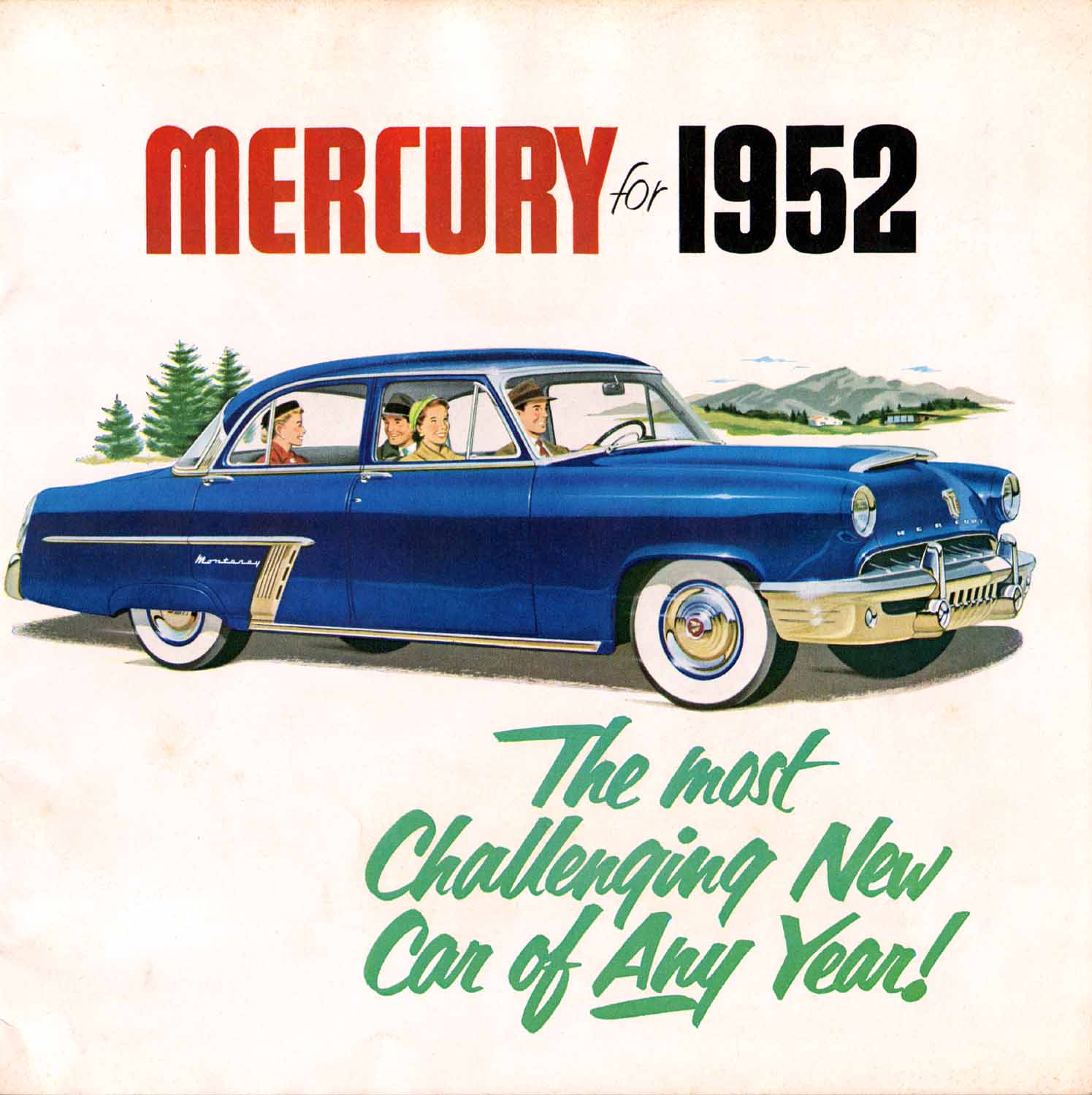 1952 Mercury Brochure Page 11